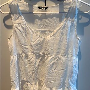 J Crew white cotton dress